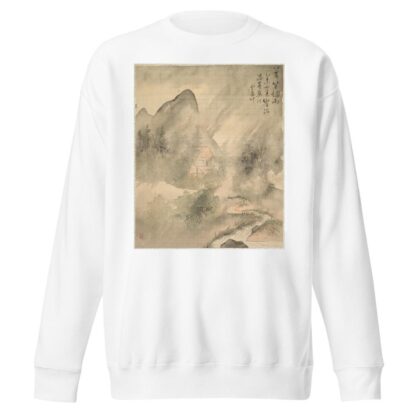 Ten Thousand Bamboos in the Mist and Rain by Tsubaki Chinzan Sweatshirt