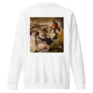 The Art Of music by Francesco Primaticcio Sweatshirt