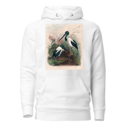 The Australian Mycteria by Joseph Wolf Hoodie