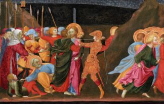 The Betrayal of Christ by Sassetta