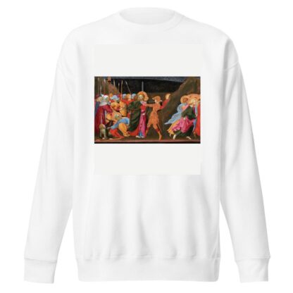The Betrayal of Christ by Sassetta Sweatshirt