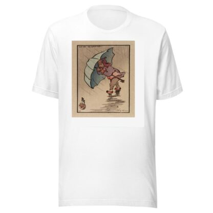 The Blue Umbrella by Helen Hyde T-Shirt
