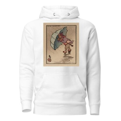 The Blue Umbrella by Helen Hyde Hoodie