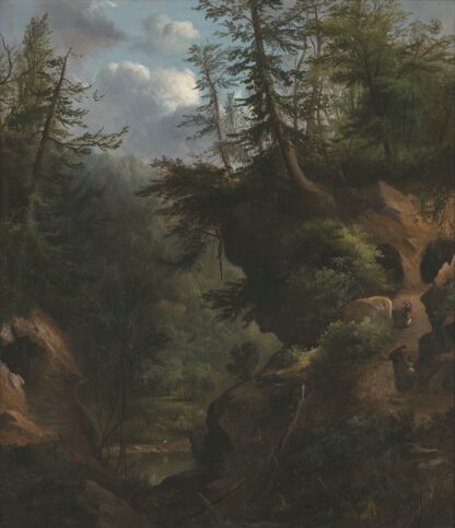 The Caves by Robert S. Duncanson