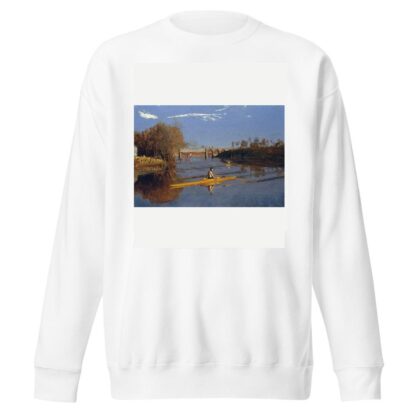 The Champion Single Sculls by Thomas Eakins Sweatshirt