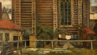 The Chapel of Grace in Antwerp by Henri de Braekeleer
