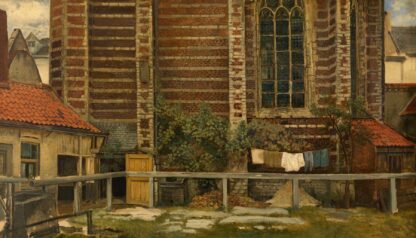 The Chapel of Grace in Antwerp by Henri de Braekeleer Hoodie