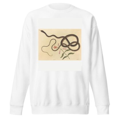 The Coach-whip Snake by Mark Catesby Sweatshirt