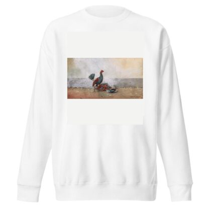 The Cock Fight by Winslow Homer Sweatshirt