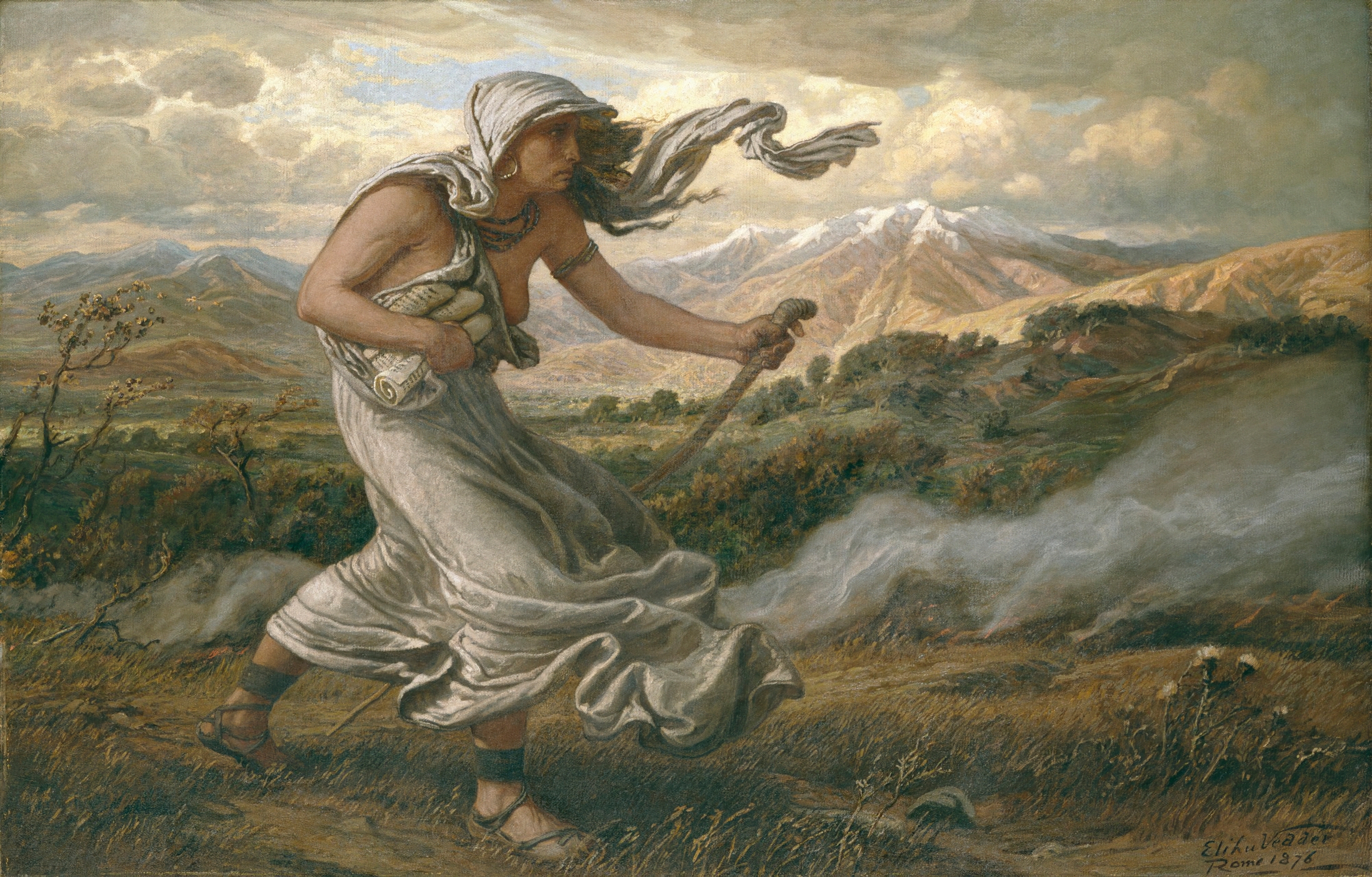 The Cumaean Sibyl by Elihu Vedder