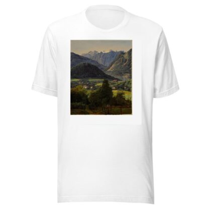 The Dachstein seen from the Sophienplatz by Ferdinand Georg Waldmüller T-Shirt