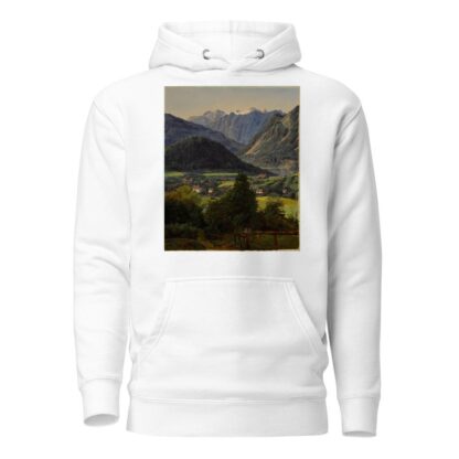The Dachstein seen from the Sophienplatz by Ferdinand Georg Waldmüller Hoodie