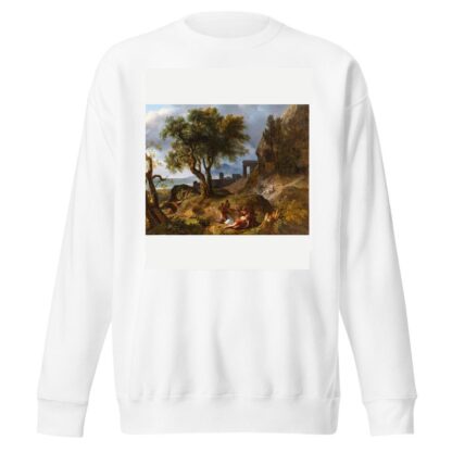 The Death of Hippolytus by Jean-Charles Joseph Rémond Sweatshirt
