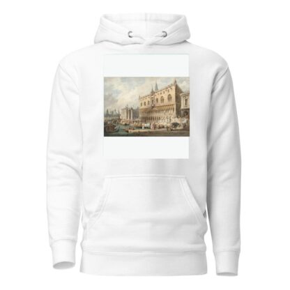 The Doge’s Palace and the Grand Canal, Venice, looking west by Samuel Prout Hoodie