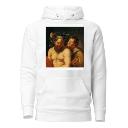 The Drunken Silenus with a Satyr by Follower of Peter Paul Rubens Hoodie