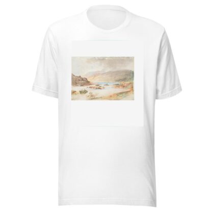 The Falls of the Kawarau, Wakatipu Lake by Nicholas Chevalier T-Shirt