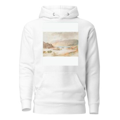 The Falls of the Kawarau, Wakatipu Lake by Nicholas Chevalier Hoodie