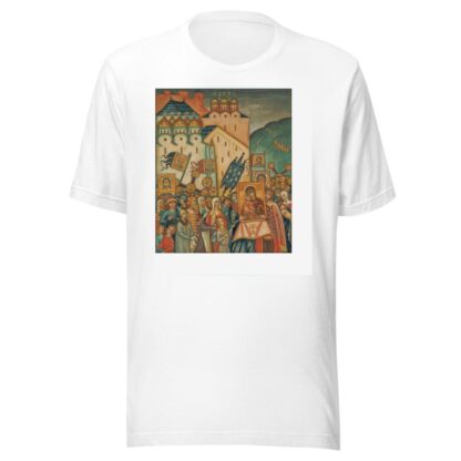The Feast Of Orthodoxy by Dmitri Semenovich Stelletsky T-Shirt