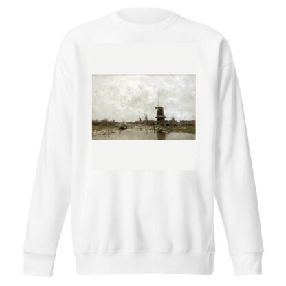 The Five Windmills by Jacob Maris Sweatshirt