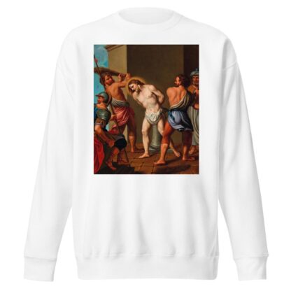 The Flagellation of Christ by Bolognese School Sweatshirt