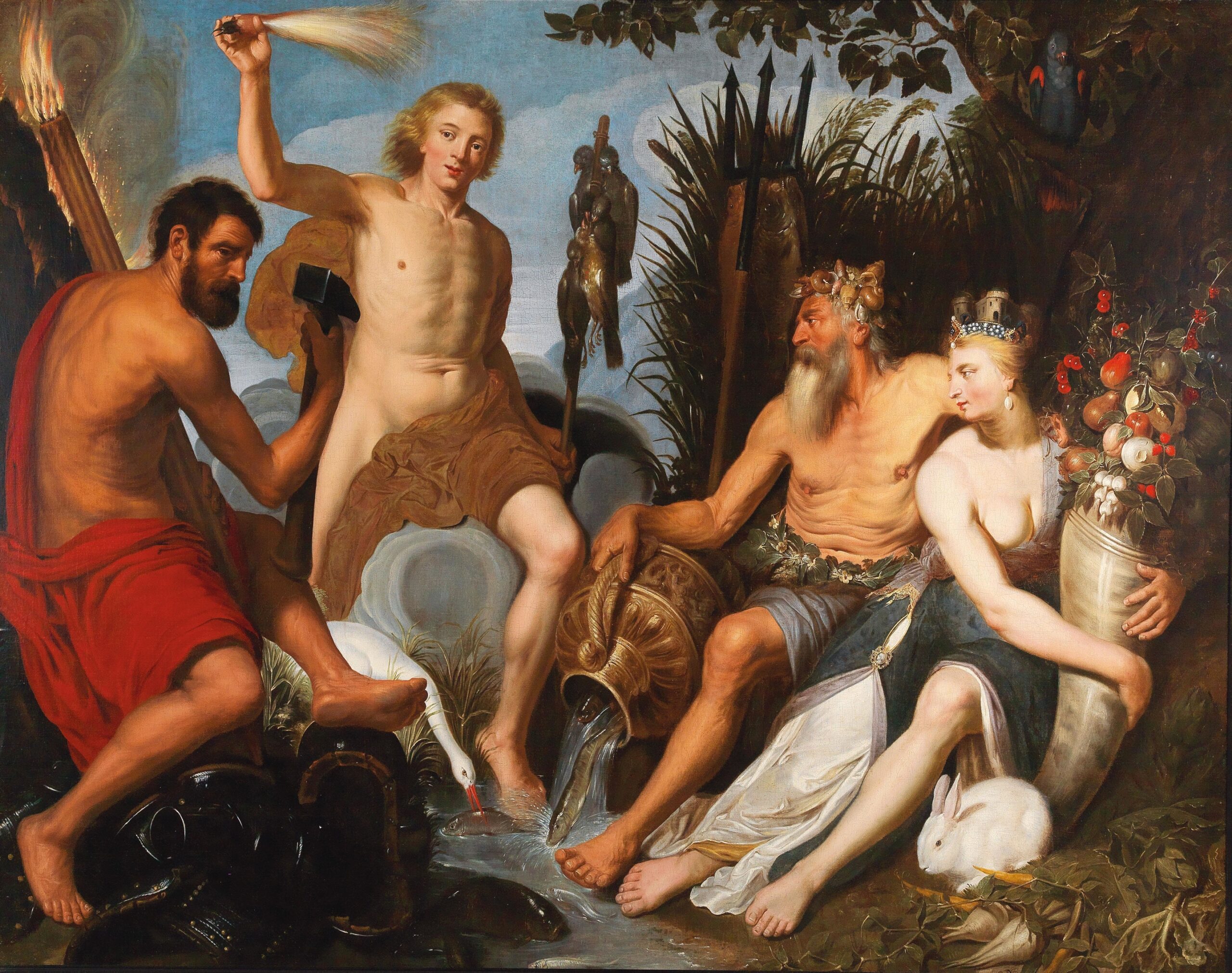 The Four Elements by Artus Wolffort