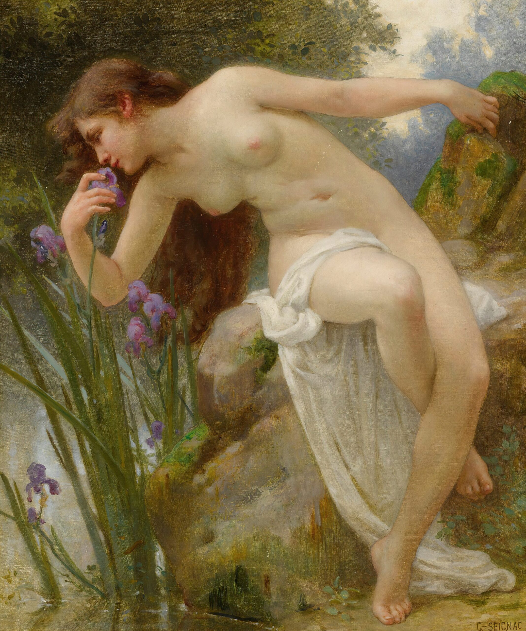 The Fragrant Iris by Guillaume Seignac