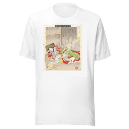 The Ghost of Seigen Haunting Sakurahime by Tsukioka Yoshitoshi T-Shirt