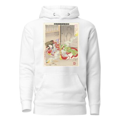 The Ghost of Seigen Haunting Sakurahime by Tsukioka Yoshitoshi Hoodie