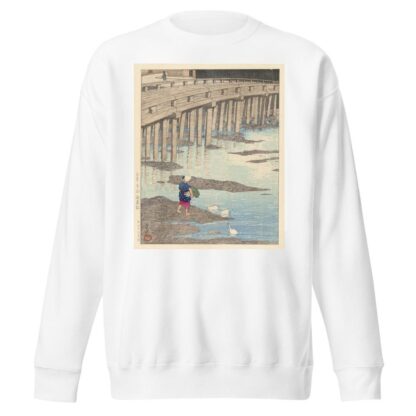 The Gion Bridge In Hondo In Amakusa by Kawase Hasui Sweatshirt