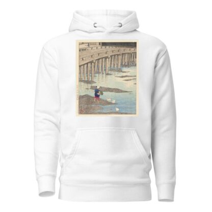 The Gion Bridge In Hondo In Amakusa by Kawase Hasui Hoodie