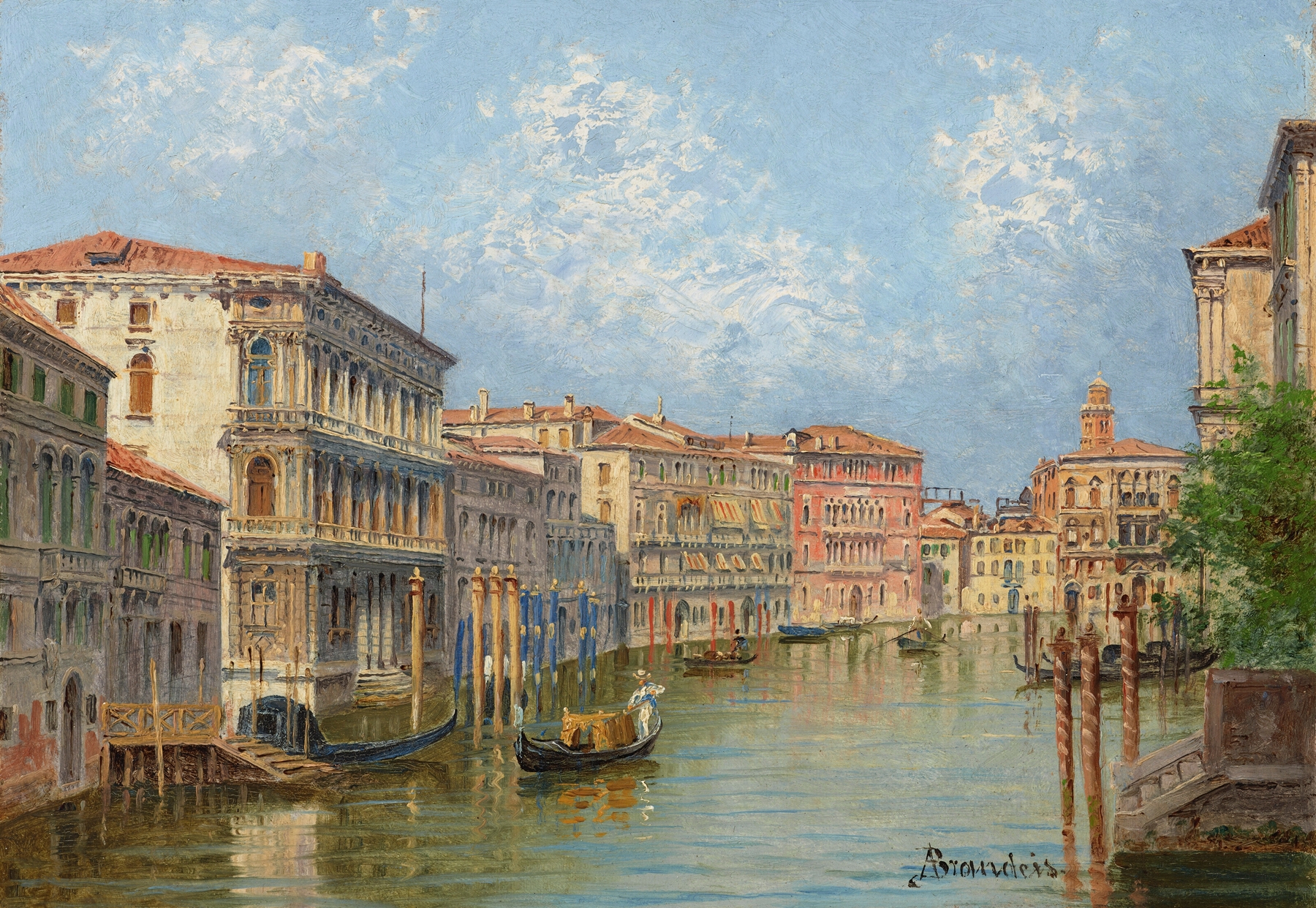 The Grand Canal, Venice by Antonietta Brandeis