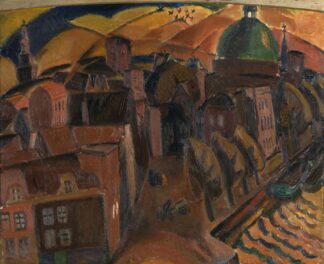 The Green Dome Church in Amsterdam by Gustave De Smet
