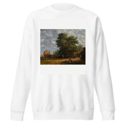 The Haywain by John James Chalon Sweatshirt