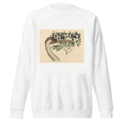 The Hooping Crane by Mark Catesby Sweatshirt