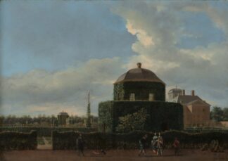 The Huis ten Bosch at The Hague and Its Formal Garden by Jan van der Heyden