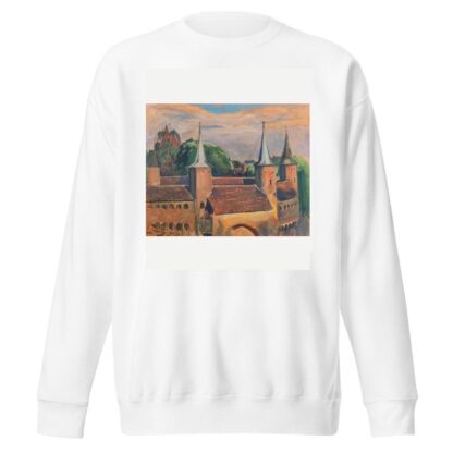 The Kraków Barbican by Julian Falat Sweatshirt