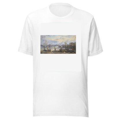 The Leuvehaven, in the Port of Rotterdam by Johan Hendrik Van Mastenbroek T-Shirt