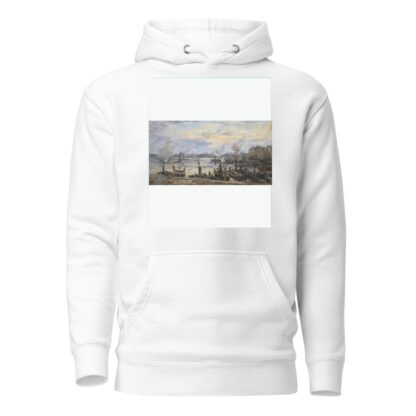 The Leuvehaven, in the Port of Rotterdam by Johan Hendrik Van Mastenbroek Hoodie