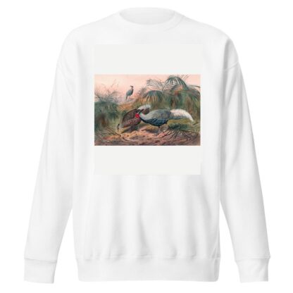 The Lineated Pheasant by Joseph Wolf Sweatshirt