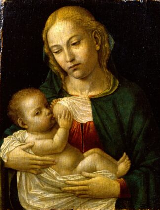 The Madonna del Latte by Ambrogio Bergognone