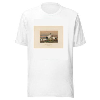The Mantchurian Crane by Joseph Wolf T-Shirt