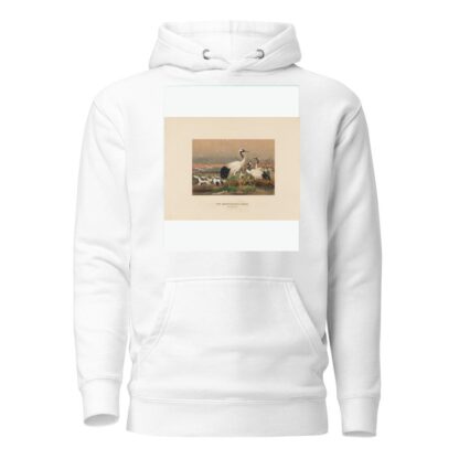 The Mantchurian Crane by Joseph Wolf Hoodie