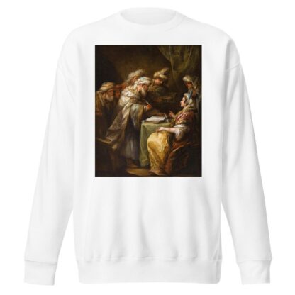 The marriage contract by Charles-André van Loo Sweatshirt