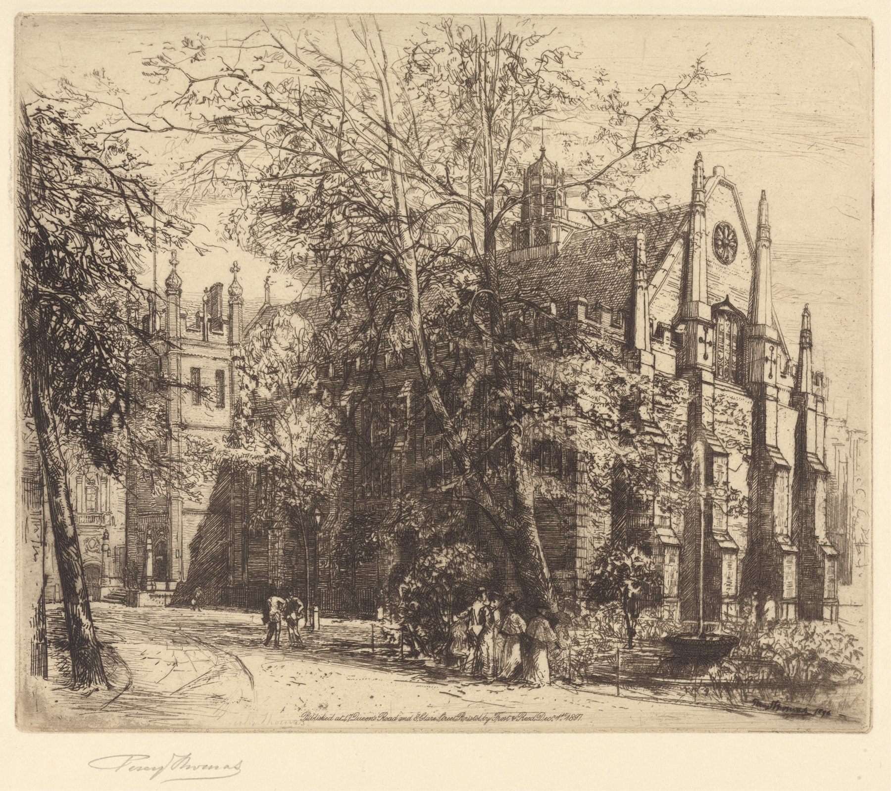 The Middle Temple Hall by Percy Thomas