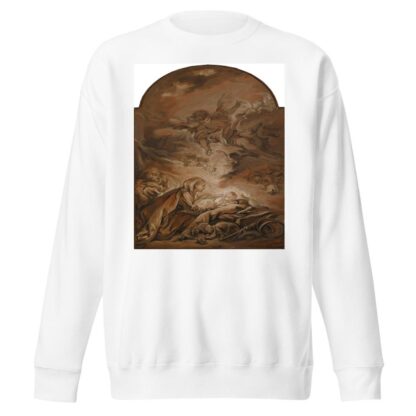 The Nativity With A Hovering Angel by François Boucher Sweatshirt