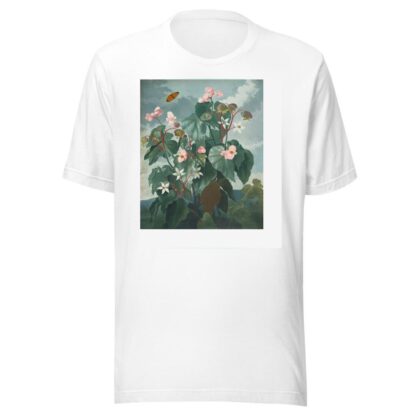 The oblique-leaved begonia by Robert John Thornton T-Shirt