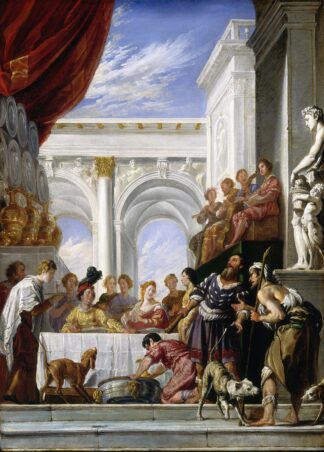 The Parable of Lazarus and the Rich Man by Domenico Fetti
