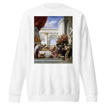 The Parable of Lazarus and the Rich Man by Domenico Fetti Sweatshirt