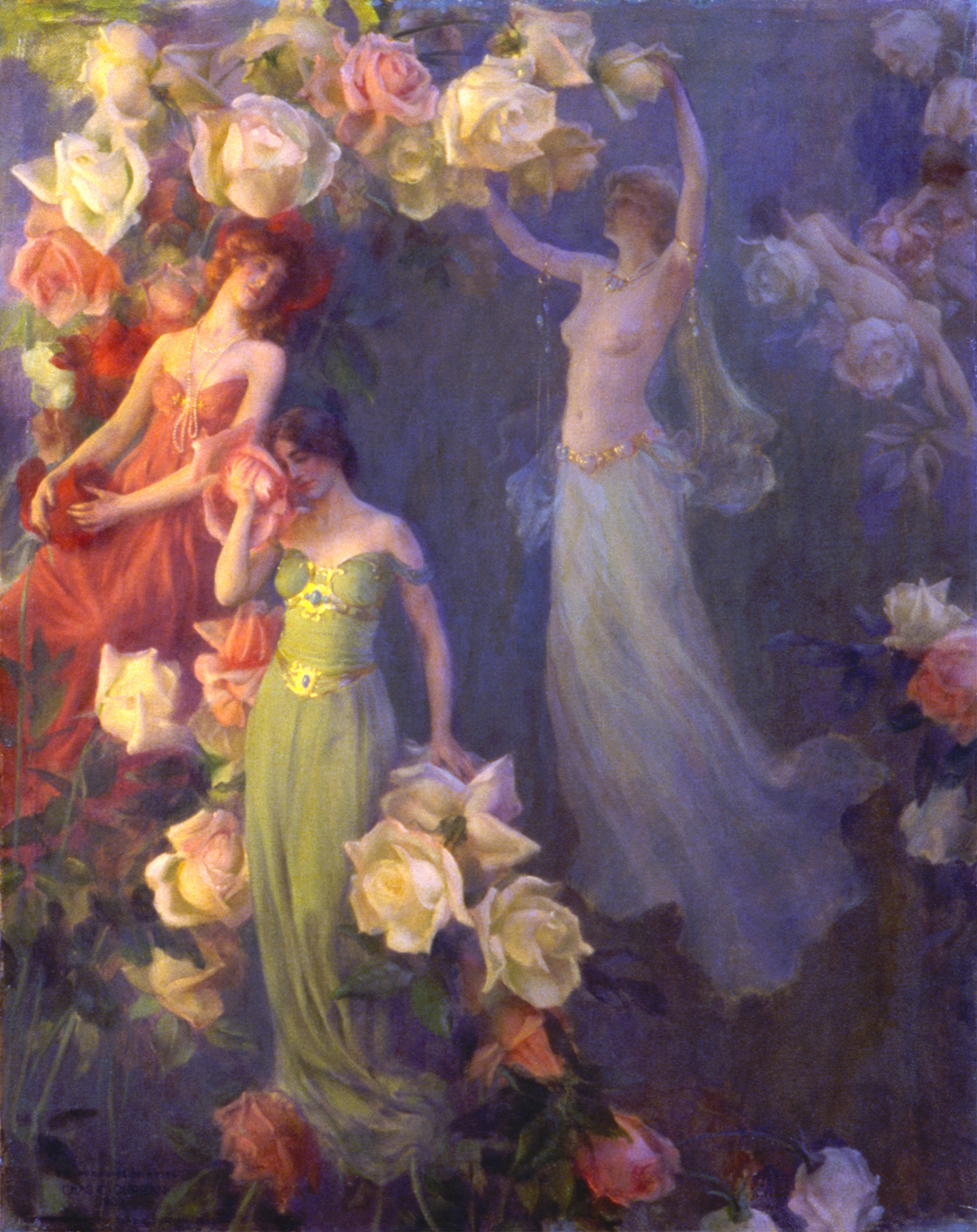 The Perfume of Roses by Charles Courtney Curran