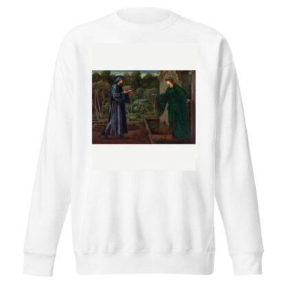 The Pilgrim At The Gate of Idleness by Sir Edward Coley Burne-Jones Sweatshirt